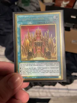 Yugioh Cursed Eldland Gold Rare MGED-EN048 1st Ed Near Mint - Image 1