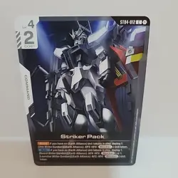 Striker Pack - ST04-012 NM - Gundam TCG Card Game - Image 1