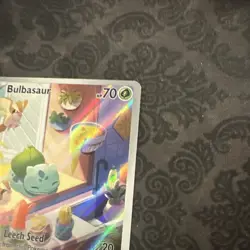 Pokemon TCG Bulbasaur Card 143/142 Stellar Crown Illustration, Rare - Image 4