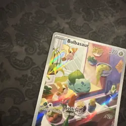 Pokemon TCG Bulbasaur Card 143/142 Stellar Crown Illustration, Rare - Image 5