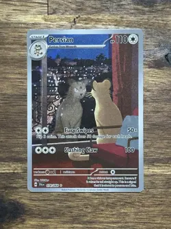 Persian Shrouded Fable Scarlet and Violet Pokemon TCG Card 078/064 - Image 1