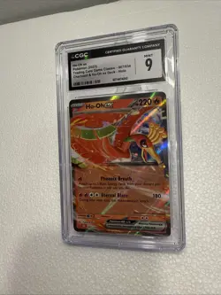 Ho-Oh ex 007/034 Pokemon TCG Classic 2023 CGC 9 Mint Holo | ZT Card Vault - Image 1
