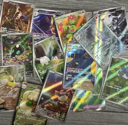 13x Japanese Pokemon Bundle Cards - 11 AR + 2 SR - SV10 SV11B SV11W SV6a M2 M1L - Image 2