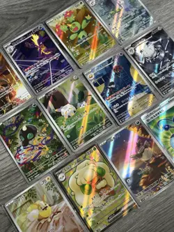 13x Japanese Pokemon Bundle Cards - 11 AR + 2 SR - SV10 SV11B SV11W SV6a M2 M1L - Image 4