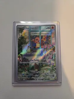 Charmander - Illustration Rare - SVP044 obsidian flames promo card - Image 2