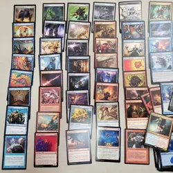 BLUE and RED Rare **POISON** Beginners Commander Deck Complete 100 Magic Cards - Image 3