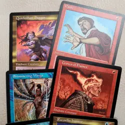 BLUE and RED Rare **POISON** Beginners Commander Deck Complete 100 Magic Cards - Image 4