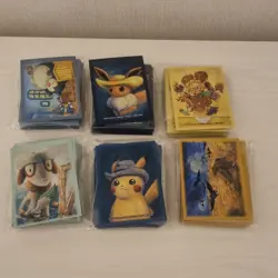 Pokemon Center × Van Gogh Museum: Card Sleeves (45 of each Sleeve) 270 total - Image 2