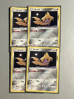 4x Jirachi 99/181 RARE Team Up Pokemon TCG Card NM - Image 1