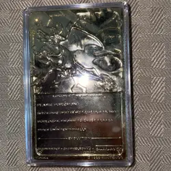 Pokemon Special Edition 23 karat Gold Plated Trading Card / #06 Charizard - Image 2