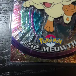 Meowth #52 - Topps Chrome Series 1 Pokemon Card NM - Image 4