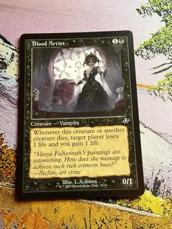 Blood Artist #0372 - Retro Frame (INR) Innistrad Remastered - Image 1