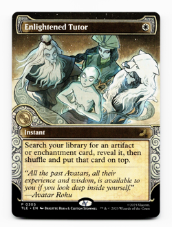 Enlightened Tutor (Showcase) - [Avatar: The Last Airbender: Eternal-Legal] MTG - Image 1