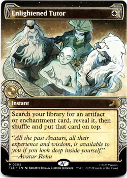 Enlightened Tutor (Showcase) - [Avatar: The Last Airbender: Eternal-Legal] MTG - Image 3