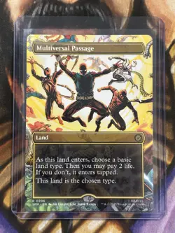 Multiversal Passage (Borderless) #0206 Marvel MTG Spider-Man - Pack Fresh NM 🔥 - Image 3