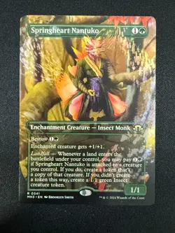 Springheart Nantuko (BORDERLESS) - Modern Horizons 3 Magic - Image 1