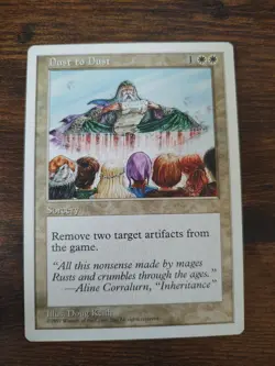 Dust to Dust MTG Core Set 5th Edition Regular - Image 1