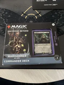 MTG Warhammer 40000 40k Necron Dynasties Commander EDH Deck New & Sealed - Image 1
