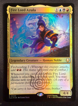 MTG Fire Lord Azula Foil R 0220 Avatar The Last Airbender TLA NM - Image 1