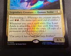 MTG Fire Lord Azula Foil R 0220 Avatar The Last Airbender TLA NM - Image 2