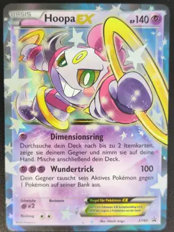 Hoopa EX - Promo - XY85 Deutsch NM Pokemon - Image 1