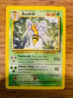 Beedrill (20/110) Rare Legendary Collection Pokemon Card! FAST P&P! - Image 1