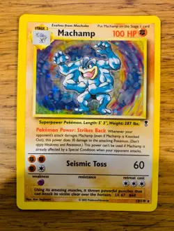 Machamp (15/110) Holo Legendary Collection Pokemon Card! FAST P&P! - Image 1