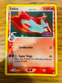 NM! Latias (21/110) EX Holon Phantoms Stamped Reverse Holo Delta Pokemon Card! - Image 1