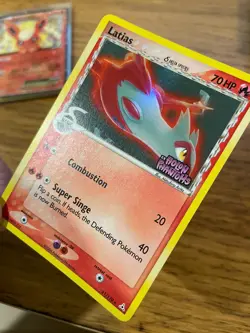NM! Latias (21/110) EX Holon Phantoms Stamped Reverse Holo Delta Pokemon Card! - Image 4