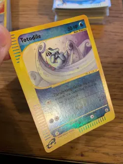 LP! Totodile (135/165) Reverse Holo Expedition Base Set Pokemon Card! FREE P&P! - Image 3