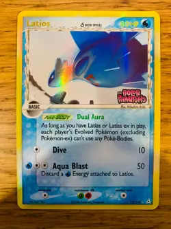 NM! Latios (12/110) EX Holon Phantoms Stamped Reverse Holo Delta Pokemon Card! - Image 1