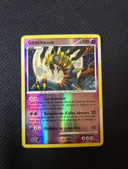Carte Pokemon FR Giratina 10/127 reverse Platine - Image 1
