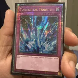 Yugioh Torrential Tribute MP24-EN010 Quarter Century Rare - Image 1