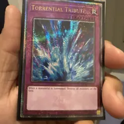 Yugioh Torrential Tribute MP24-EN010 Quarter Century Rare - Image 2
