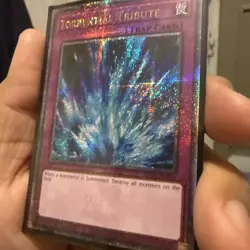Yugioh Torrential Tribute MP24-EN010 Quarter Century Rare - Image 4