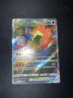Pokemon TCG Charizard VSTAR Promo Card SWSH262 And Gengar Ex 193/162 - Image 2