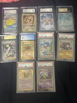 Lot Of PSA/CGC Graded Cards Pokemon Modern and Japanese - Image 1