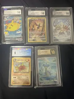 Lot Of PSA/CGC Graded Cards Pokemon Modern and Japanese - Image 3