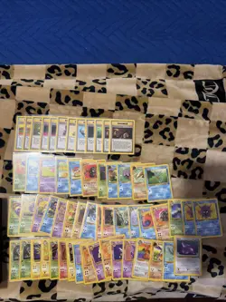 Pokemon Vintage WOTC LOT of 75+ Common & Uncommon Cards Base Set 2 & Team Rocket - Image 1