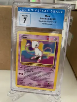 Mew 8 CGC 7 - Black Star Promo - PSA BGS - Pokemon Card - Image 1