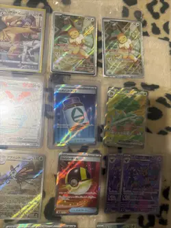 Pokemon Card Lot 100 Official TCG Card Ultra Rare Included EX V FULL ART + HOLOS - Image 3