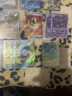 Pokemon Card Lot 100 Official TCG Card Ultra Rare Included EX V FULL ART + HOLOS - Image 4