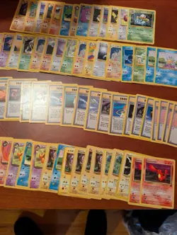 Pokemon Card Lot 1990s Vintage Cards (127) Total Pikachu Eevee Jigglypuff + More - Image 3