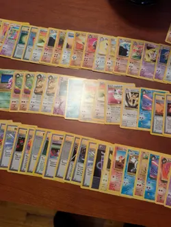 Pokemon Card Lot 1990s Vintage Cards (127) Total Pikachu Eevee Jigglypuff + More - Image 5