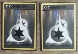 Pokemon 2x Double Colorless Energy 90-108 XY Evolutions Card Unlimited - Image 1