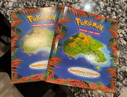 2001 Vintage Pokemon Southern Islands Collection Binder (No Cards, Binder Only) - Image 1