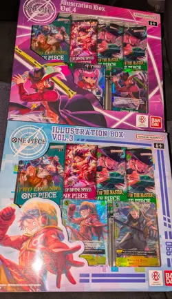 One Piece Card Game Illustration Box IB03 IB04 Bundle ENG New Sealed Op12 - Image 1