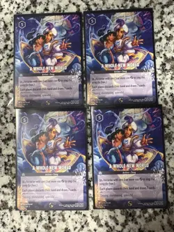 Disney Lorcana A Whole New World Infinity Promo Card 10/C1 EN 1 Non Foil Playset - Image 1