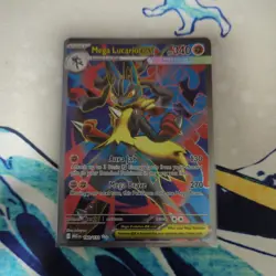 Pokemon Tcg Mega Evolution Mega Lucario ex and Hits Bundle - 9 Cards, Ex, IR, UR - Image 1