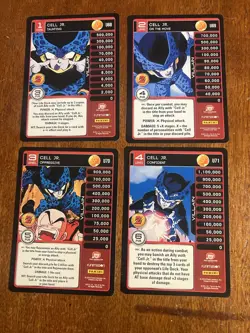 Dragon Ball Z TCG - Cell Jr. Lot - 2016 DBZ Panini Trading Card - Image 1